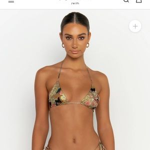 Sommer swim triangle bikini top